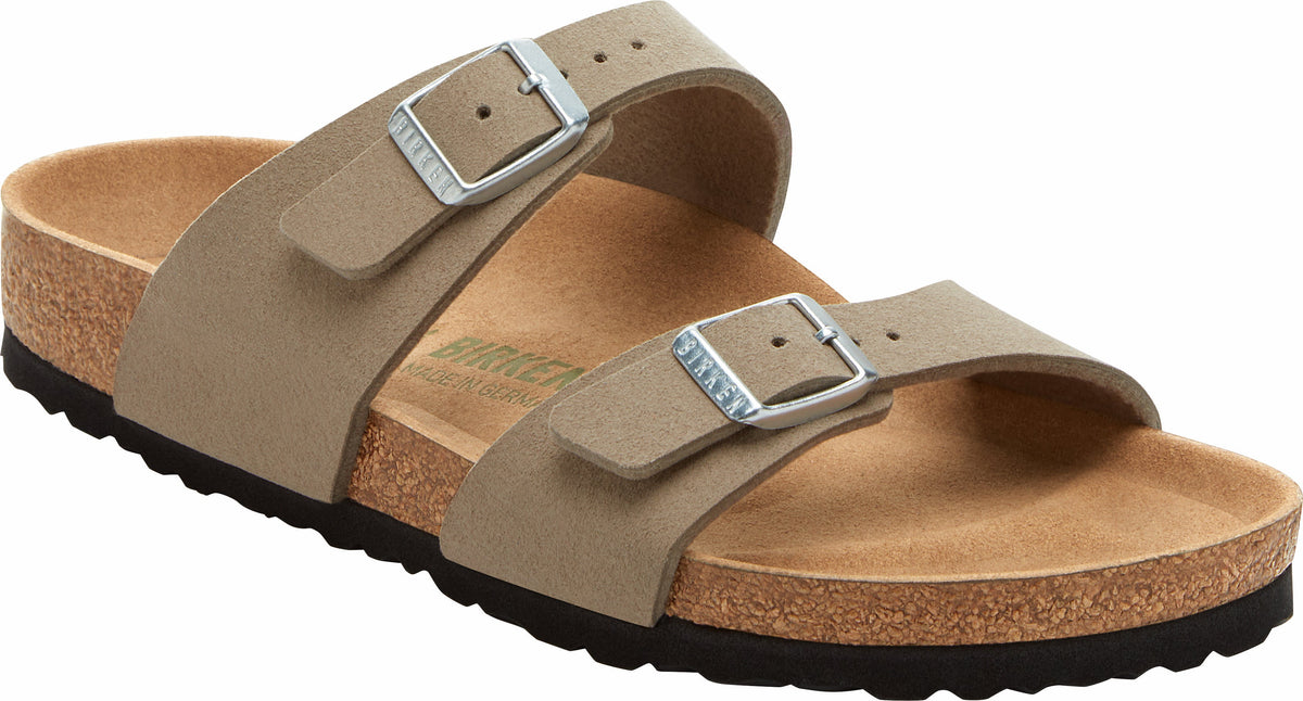 Birkenstock Sydney BS Vegan sandals in Grey Taupe, regular width